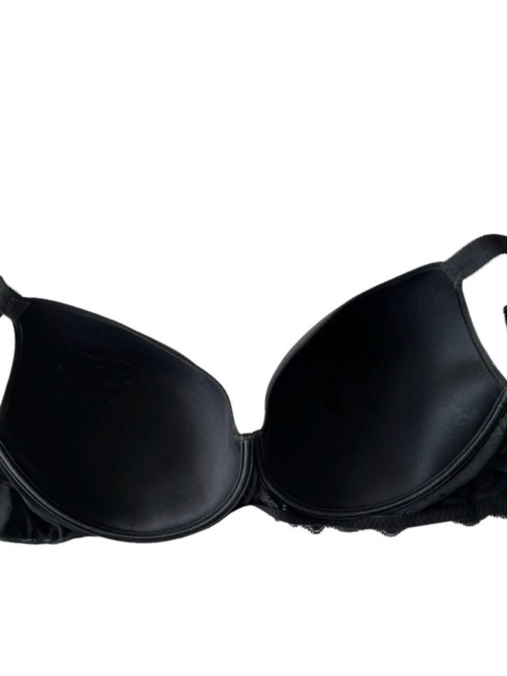 Simone Perele Caresse 3D Plunge T-Shirt Bra in Black Sz 32H - Picture 7 of 15